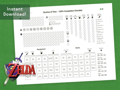 ocarina of time side quests|ocarina of time 100 checklist.